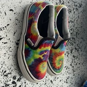Tom’s girls Slip-On shoes tie-dyed size 2